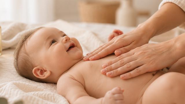 massage bébé
