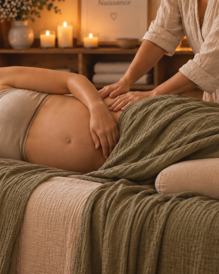 massage prénatal